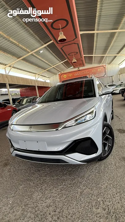 BYD_YUAN_PLUS_ADVANCED_2023  ممشى قليل 11500 كيلو فقط  فحص اتوسكور 94