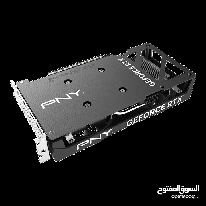 PNY GeForce RTXTM 4060 8GB VERTOTM Dual Fan DLSS 3 كرت شاشة جديد مكفول بسعر حرق