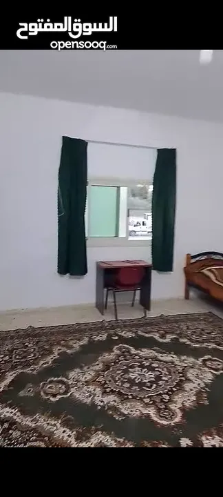 غرفة مفروشة للايجار لطالبات جامعة او موظفات
