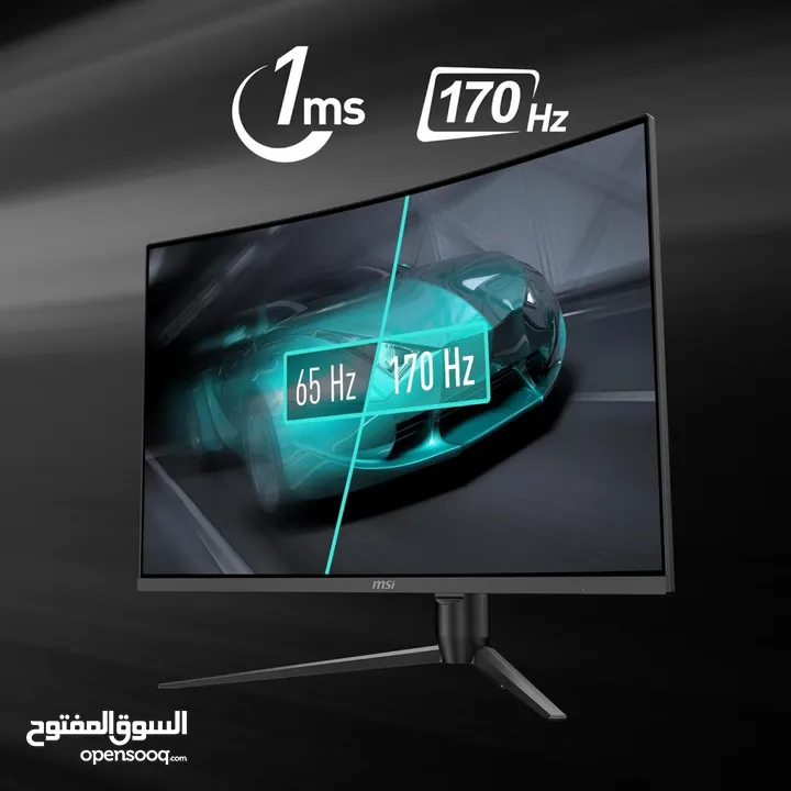 MSI Gaming Monitor G32CQ5P 32" VA 2560 x 1440 WQHD Curved