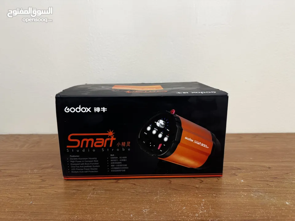 Godox Smart Studio Strobe 250SDI with Softbox – Set of 2