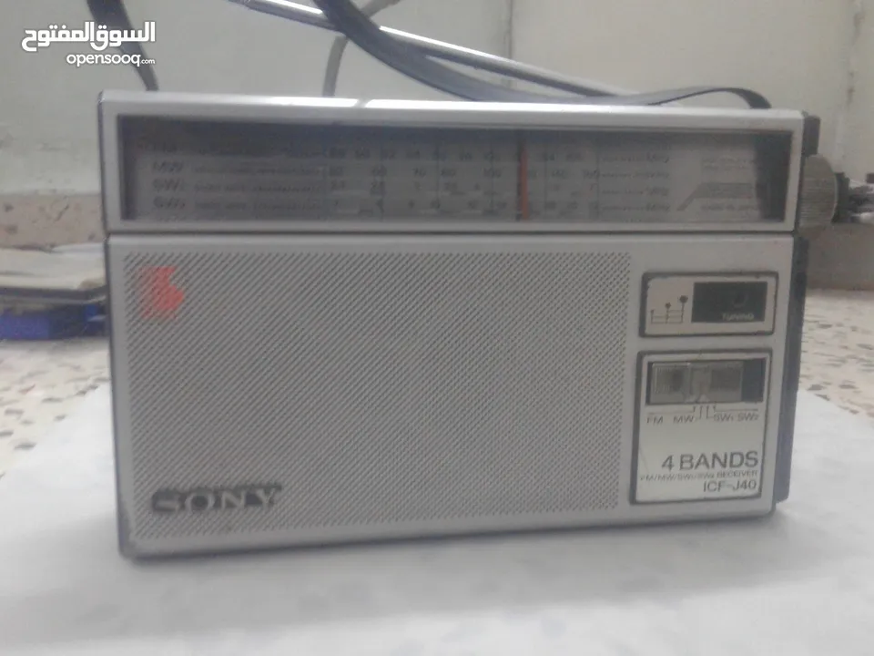 اجهزة راديو يابانية اصلية  سوني  وسيلفر  ياباني وفيلبس هولندي