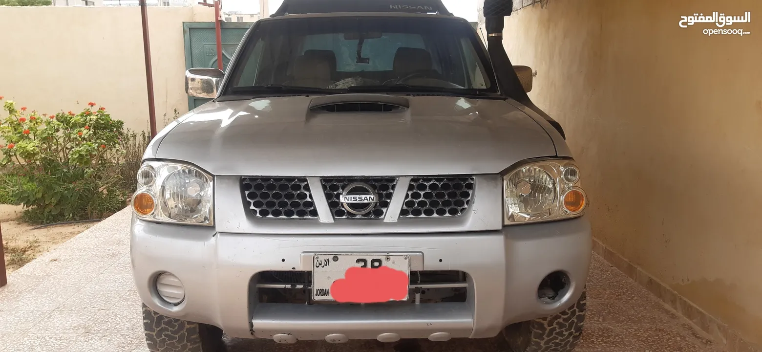 بكب نيسان بلدي 4×4 فورويل موديل 2004