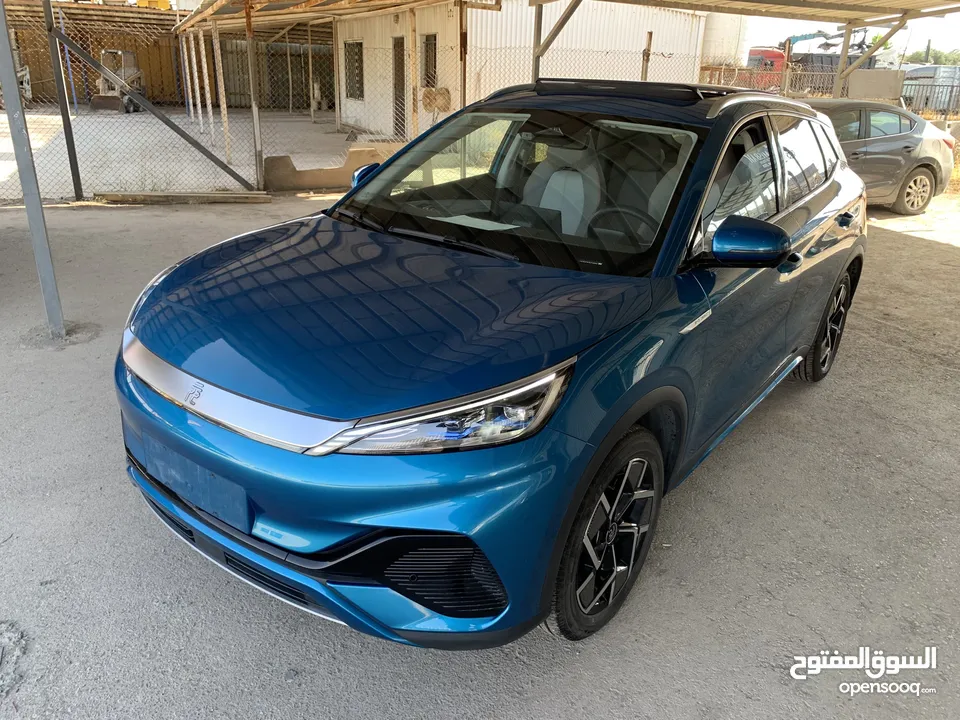 BYD YUAN PLUS 2023 بي واي ديه ايوان بلص فل الفل بنوراما عداد 5 الف كيلو بحاله الزيرو