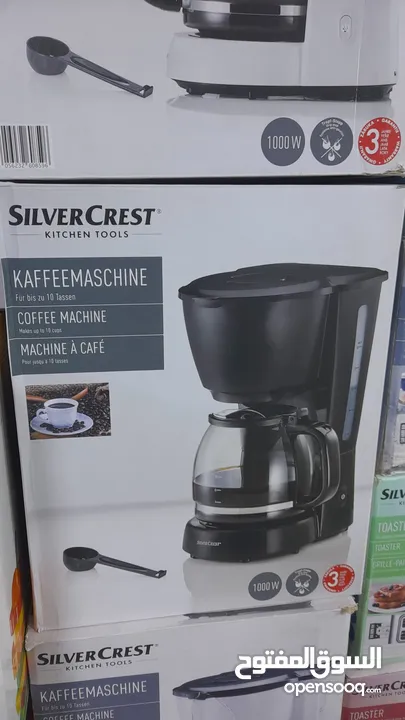 ماكينة صنع القهوة بالتنقيط Silver Crest SKMK 1000 A1 الماني مختوم