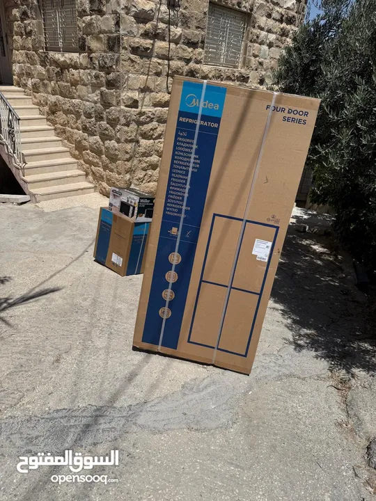 ثلاجات مايديا 4 ابواب