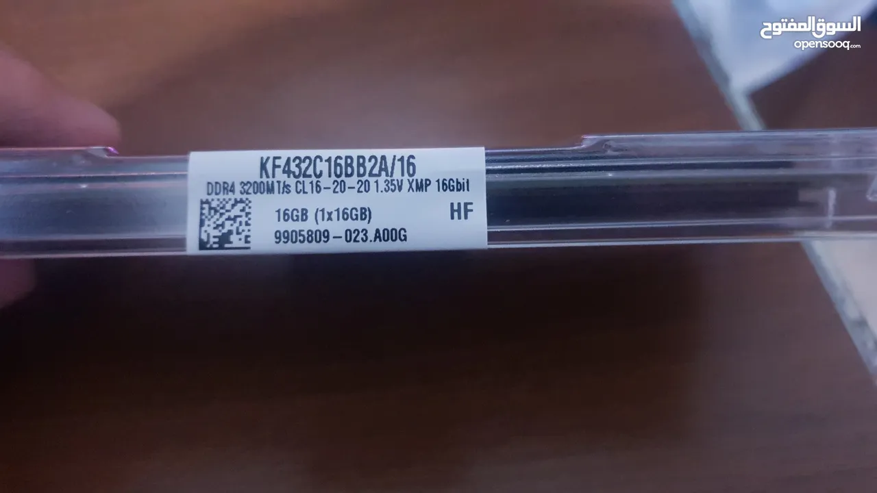 حبة رام hyperx x 16gb rgb 3200mhz