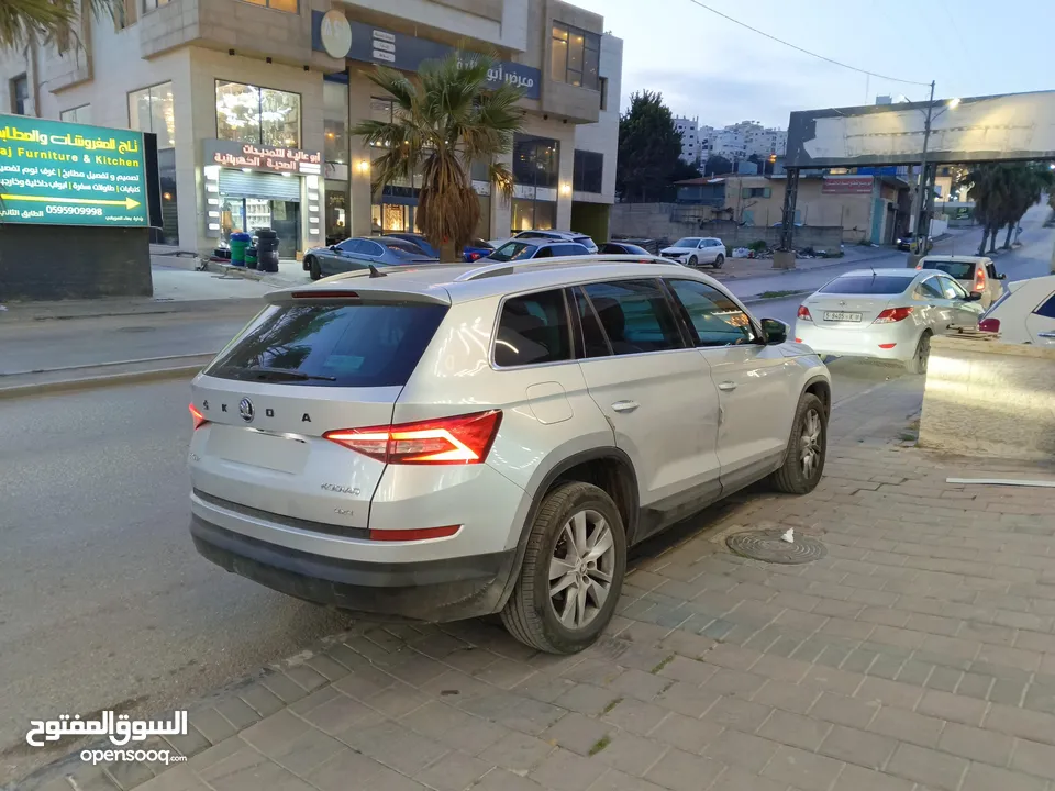 سكودا كودياك 4×4 ايد صفر  فتحة بانوراما  جديدة السيارة