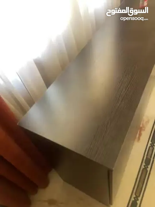 بوفيه   خشبي بني محروق