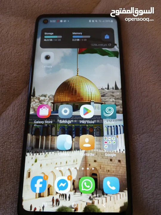 سامسونج a21s استعمال خفيف ، الجهاز اشتريتو جديد وكالة ولا قحط كل شي فيه شغال ولا نقرة بصمة طلقة