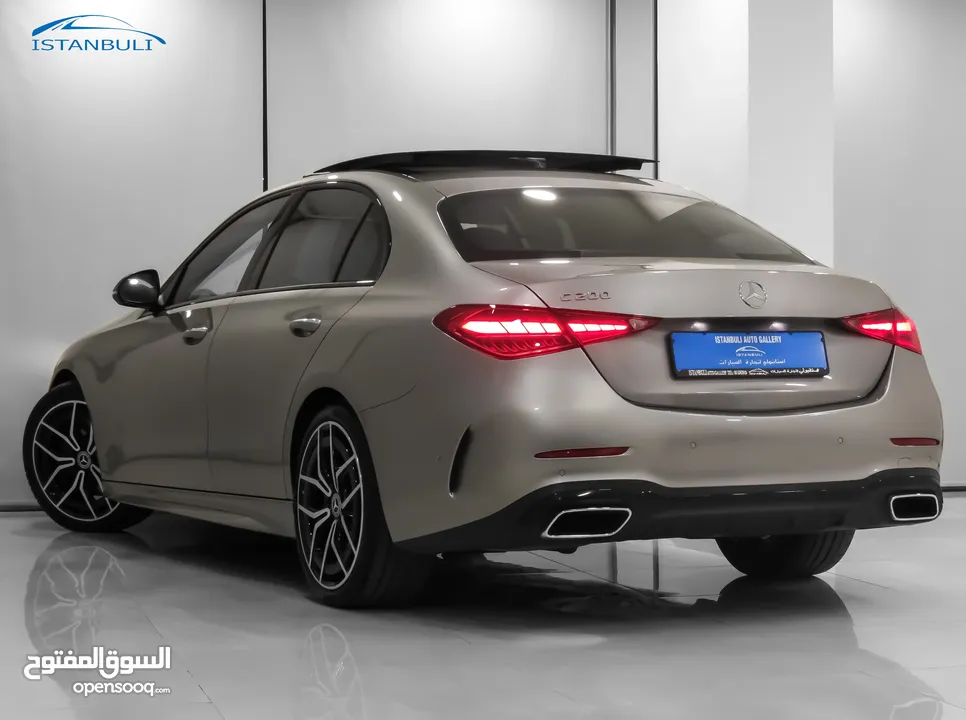 C200 2023 AMG وارد و كفالة الوكالة فحص كامل لون شمبين