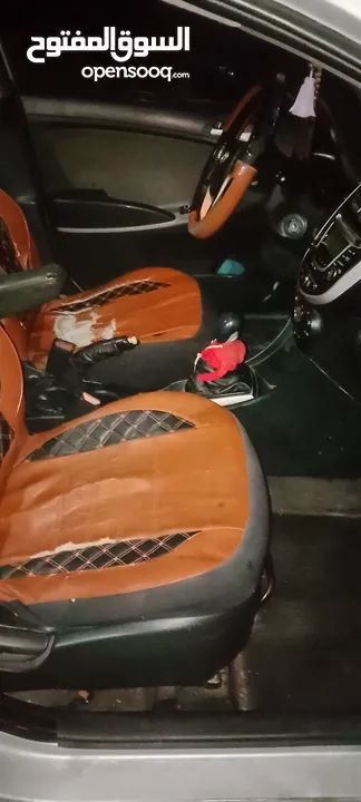 هونداي اكسنت مطور جديد كل اشي جديد سياره مرتبه قابل التبديل على مليح