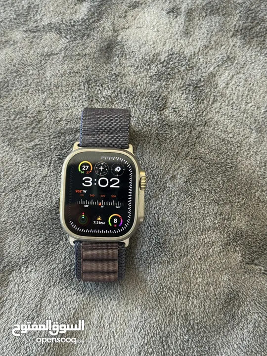 Apple watch Ultra 2 battery 100%