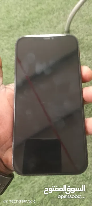 the phone is very clean with charger