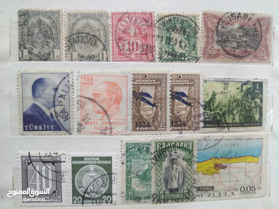 طوابع قديمه نادره لبلاد العالم تحفه نادره لا تتكرر فون 0201001465156 + cairo Egypt