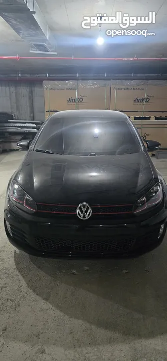 جولف 2012 MK6  السيارة بالصلاة على النبي تنجيد غرفه داخليه بتجنن عدة صوت كامله 6 غيار ماتور وجير كرت