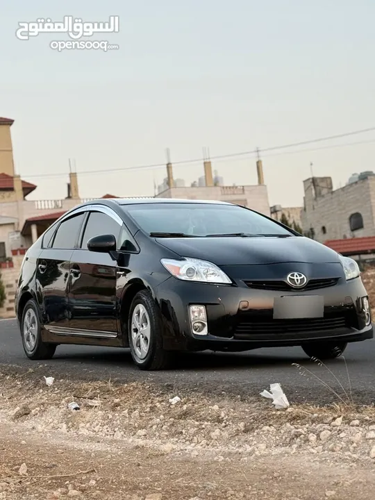 تويوتا بريوس 2010 فحص مرفق بالصور بطاريه مكفوله من الشركه العالميه