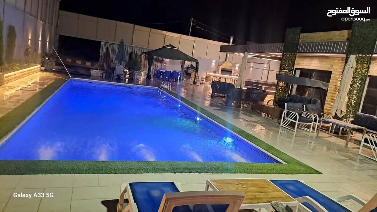 شاليه مميز للبيع في الغور بجانب فندق البحيرة، جاهز بالكامل يصلح للإستثمار من المالك مباشرة