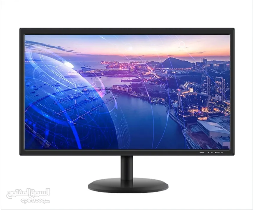 شاشة جيمنج 19 انش فلات AQT 19 INCH HD+ 60HZ 1MS IPS PANEL HDMI FLAT GAMING MONITOR