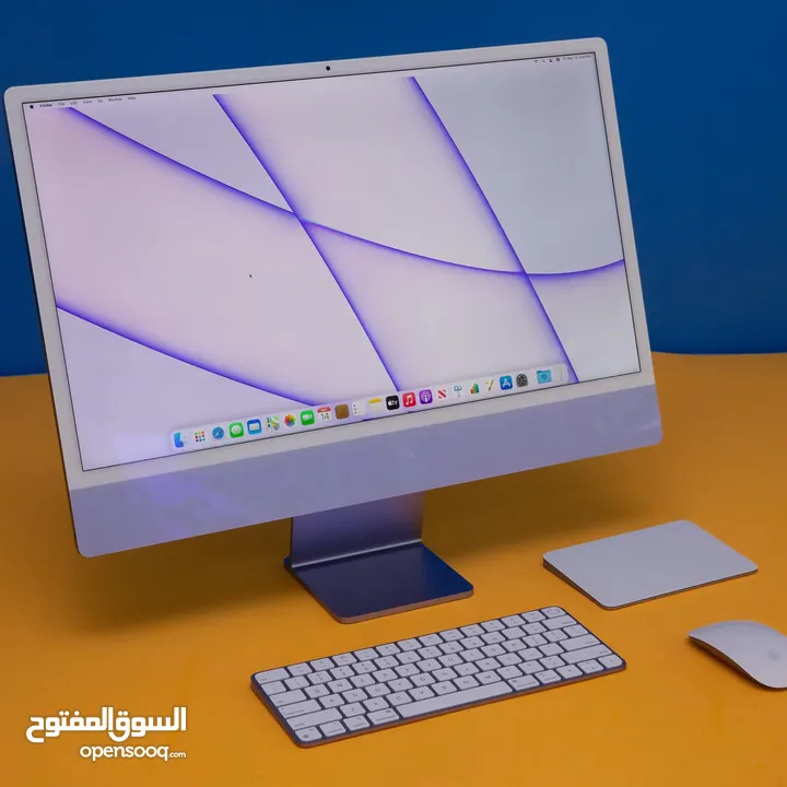 iMac 24"  M1 CHIP 8GB / 256GB Like NEW اي ماك  24 انش M1 256GB