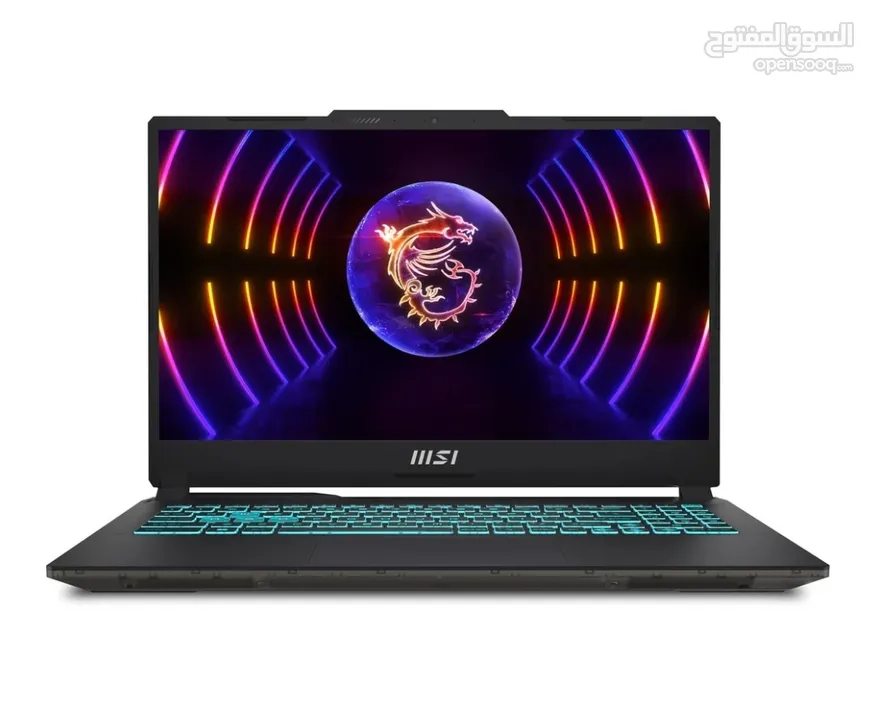 Msi cyborg 15 A12v الشاشة 15.6 144hz  Core i7-12650H 32g ram  1t  Rtx 4060 8g للبيع أستخدام كلش قليل