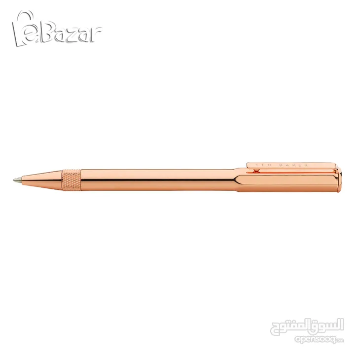 قلم تيد بيكر بالذهب الوردي / Ted Baker Rose Gold Pen