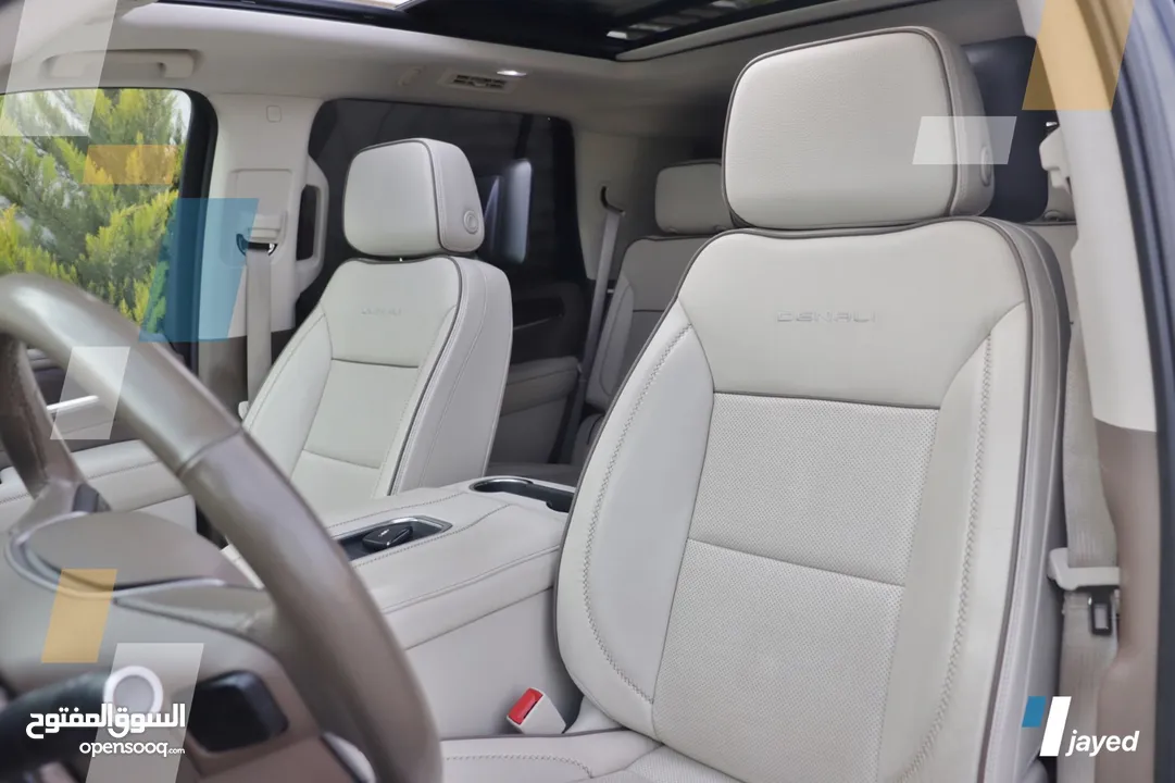 GMC Yukon Denali 2022 جي ام سي يوكن دينالي للبيع بحالة الوكالة تحت الكفالة2027