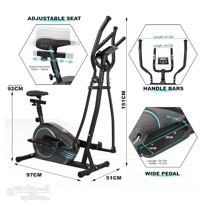 cardio fitness elliptical machine