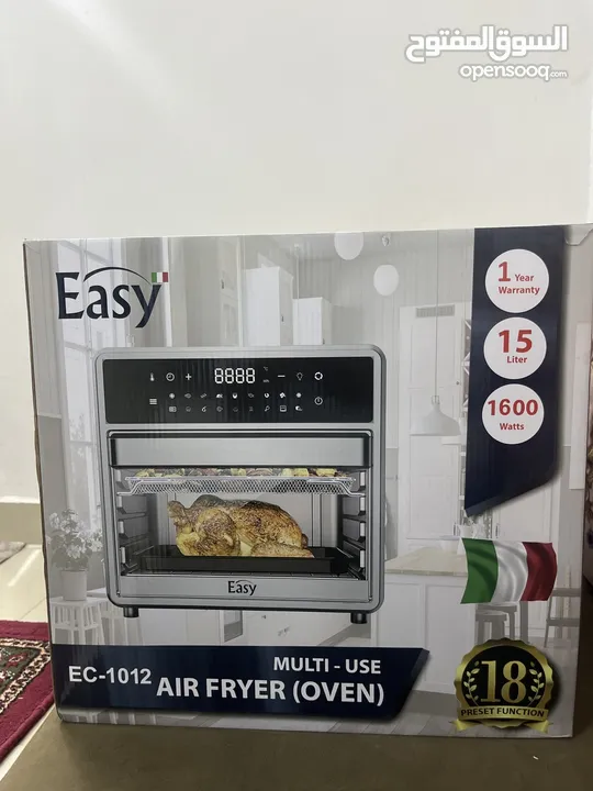 اير فراير و فرن في نفس الوقت متعددة الإستخدامات 10 استخدامات في جهاز واحد من ماركة easy