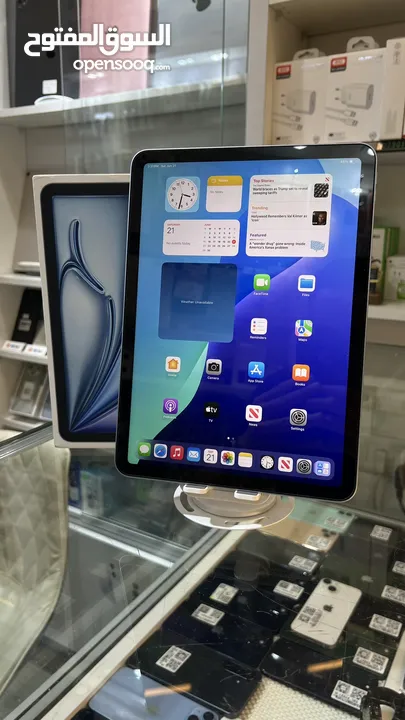 iPad Air 6 11 inch M2 256GB / WiFi / Battery : 100% مشحون 13 مرة فقط
