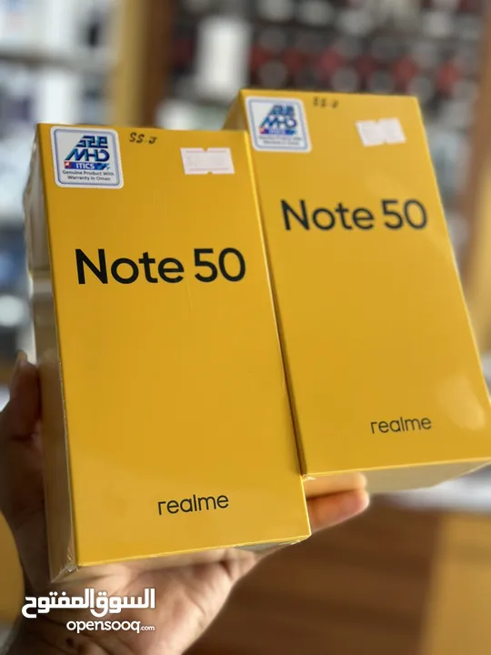 New Realme note 50 4+128Gb Blue