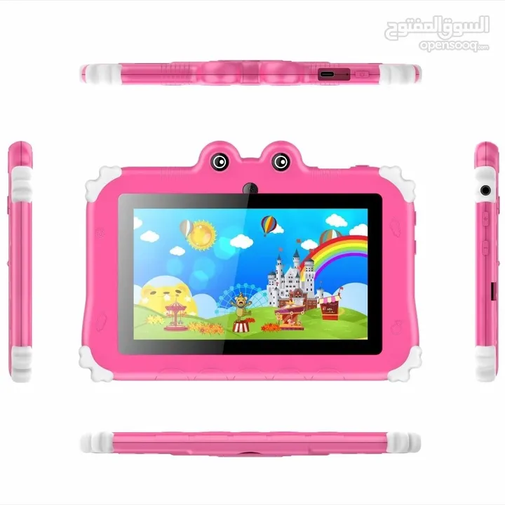 تاب للاطفال oteeto tab10 kids جهاز لوحي 10 بوصة _ 128 جيجا + 6 جيجا رام _ متعدد الألوان