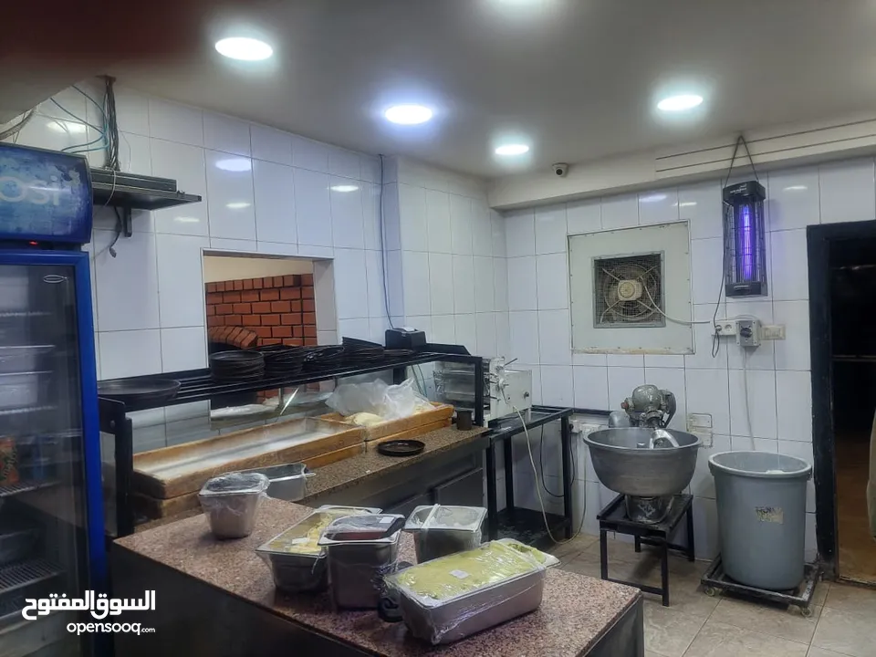للبيع محل معجنات بشميساني