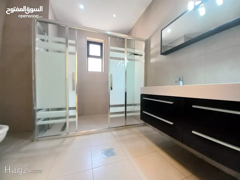 شقة شبه مفروشة للإيجار في عبدون  ( Property 32904 ) سنوي فقط