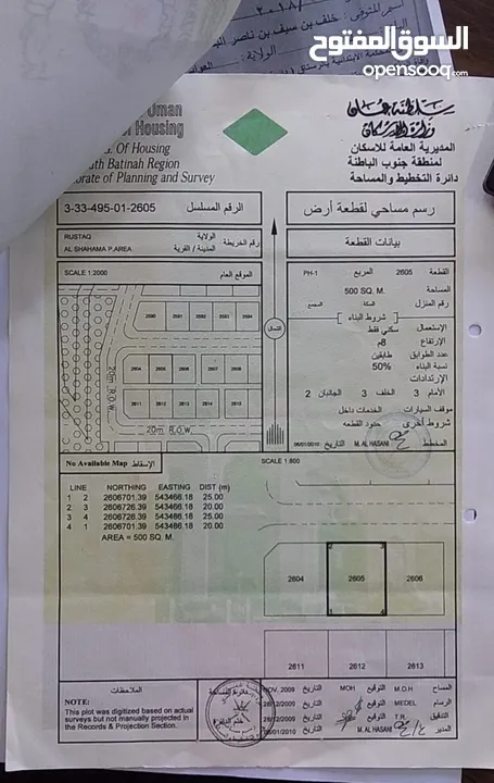 الرستاق الشهامة  قطعتين  منفردات  للبيــــــــــــــــــــــــــــــــــــــــــع