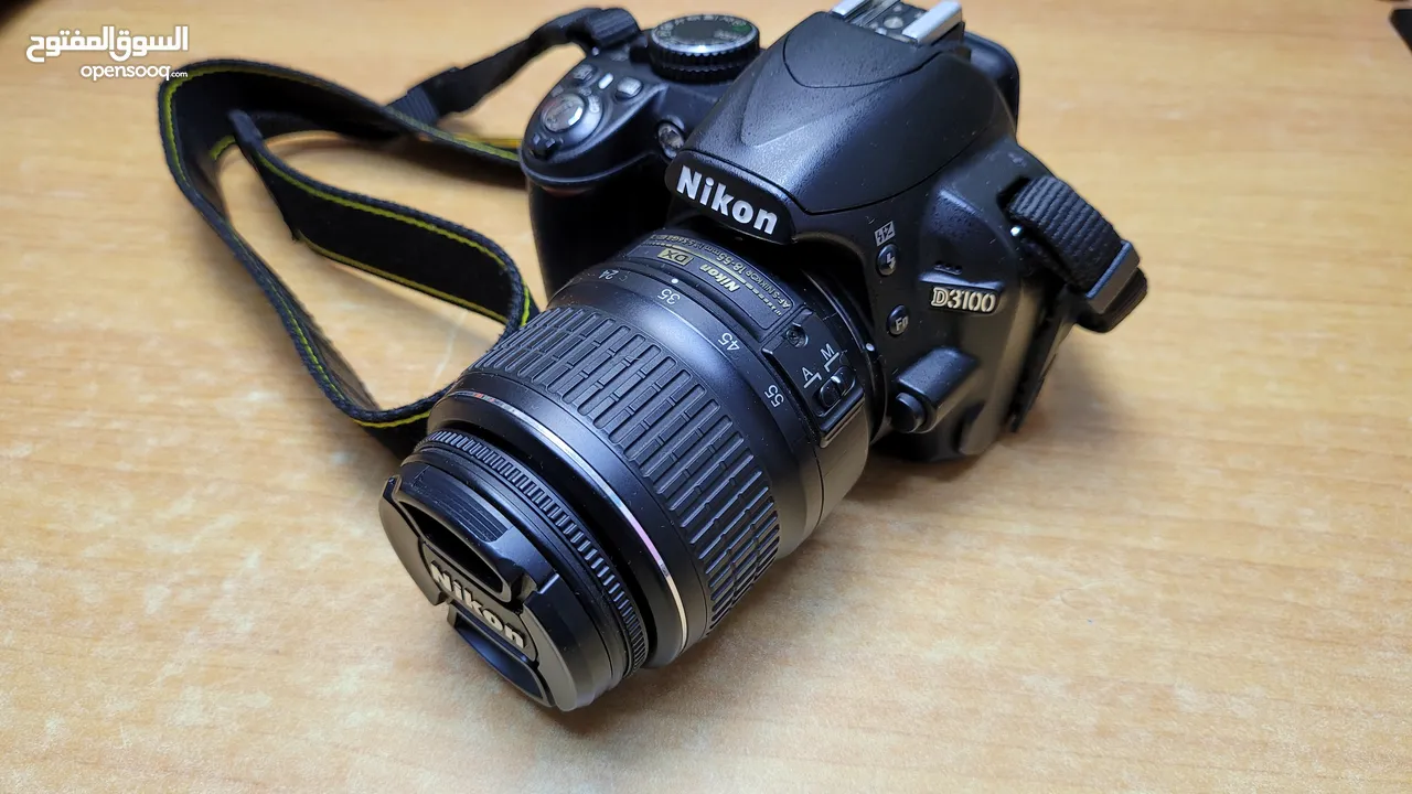 كاميرا نيكون D3100 مع 3 عدسات
