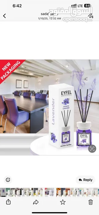 Eyfel (diffuser,spray room,car fragrance )