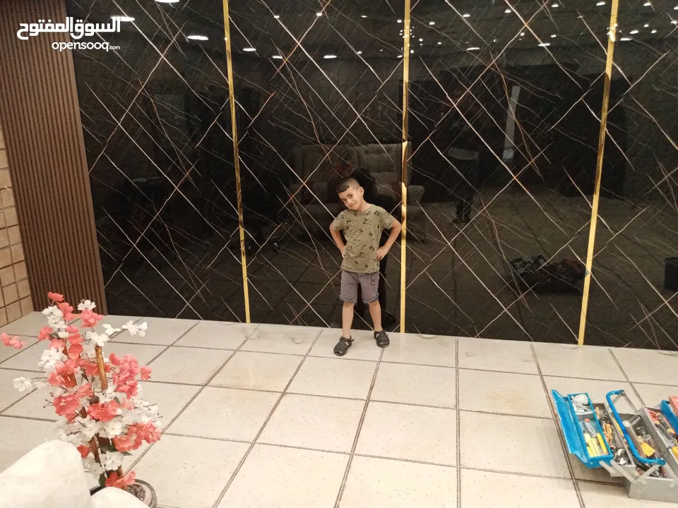 ديكورات جبس بورد ودهان وبديل خشب ورخام وشي بورد وكهربا