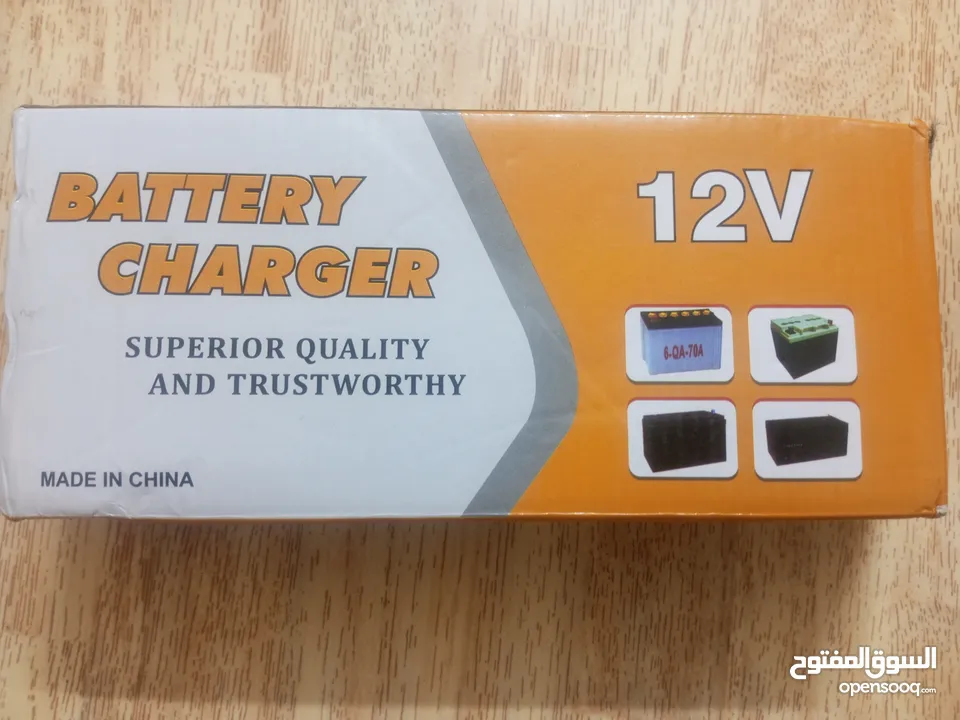 شاحن بطارية ذكي CARDIVEK 12V 6A مع قابس