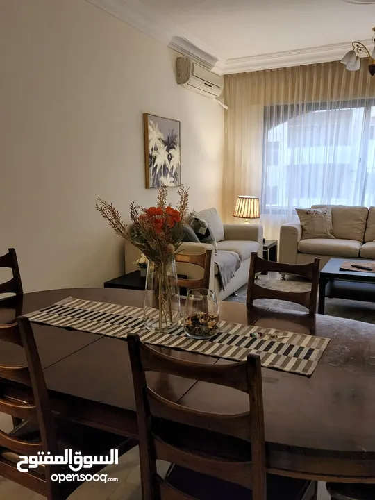 Furnished apartment for rent in Abdoun.. There are other offers شقه مفروشه للايجار عبدون.. يوجد عروض