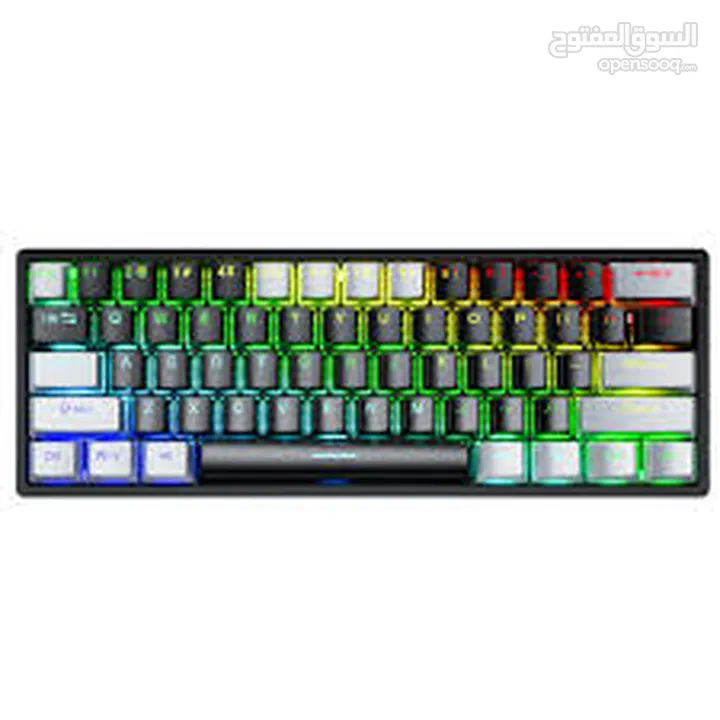 كيبورد جيمنغ مضيئ احترافي لكل الجيمرز اصلي Aula Keyboard F3261 Gaming RGB Lights OG