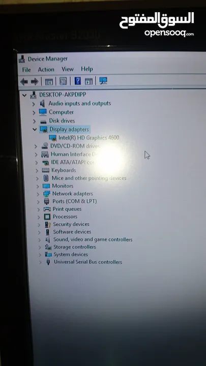 كمبيوتر مكتبي نوع hp معالج  كور i7