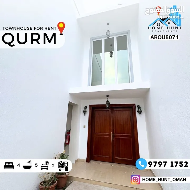 QURM  QUALITY 3+1 BR VILLA IN THE HEART OF THE CITY