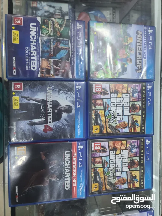 اشرطه اللعاب بلاستيشن ps4 و ps5