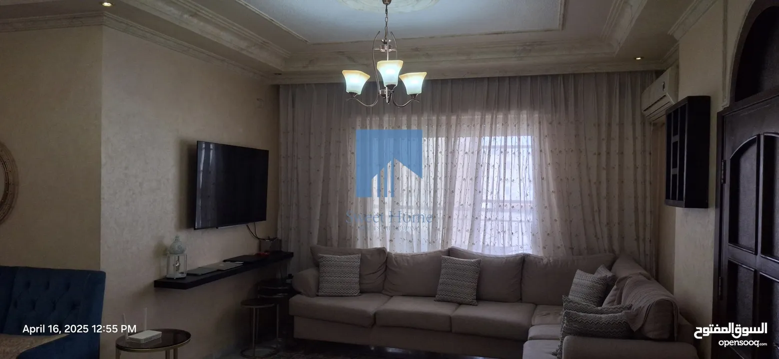 شقة فاخرة للبيع في الكرسي مقابل أسواق السلام طابق ثالث 140م تشطيب سوبر ديلوكس بسعر مغري