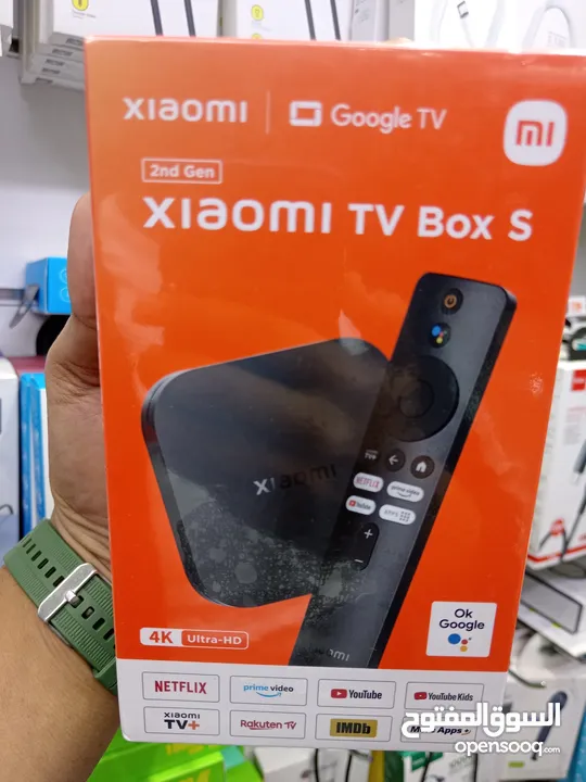 Xiaomi TV Box S 2nd Gen شاومي بوكس الجيل الثاني + اشتراك جميع قنوات العالم