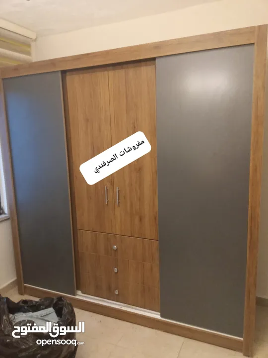 خزائن ملابس خشب لامنيت 18م تفصيل حسب الطلب والمقاس  جميع الوان جودة عالية