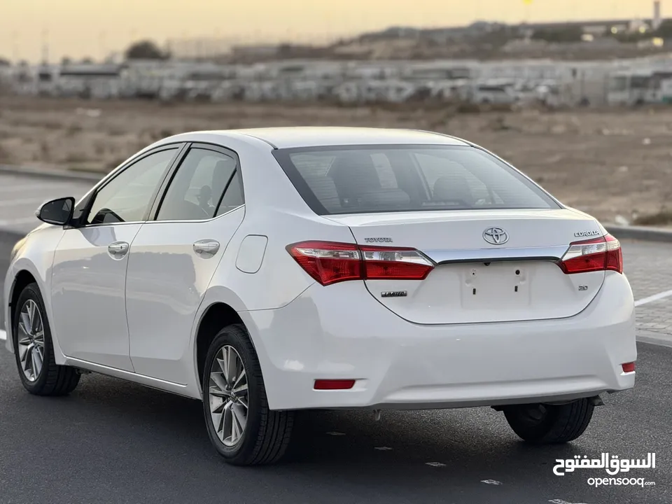 TOYOTA COROLLA 2015 LIMITED GCC FULL OPTION