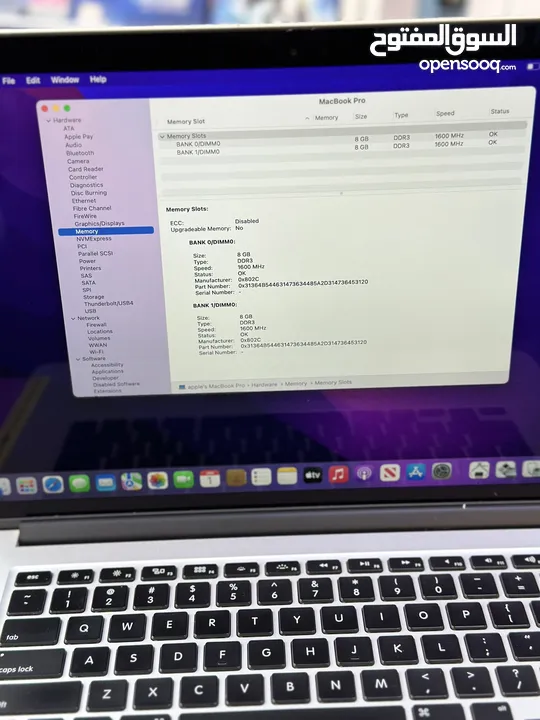 MacBook PRO 2015 اقره الوصف