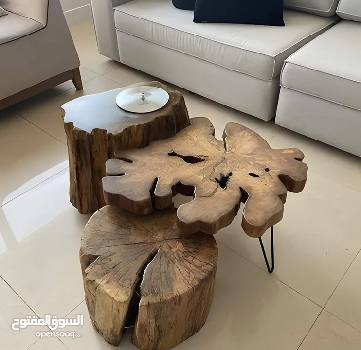 اثاث فاخر بالخشب الطبيعي